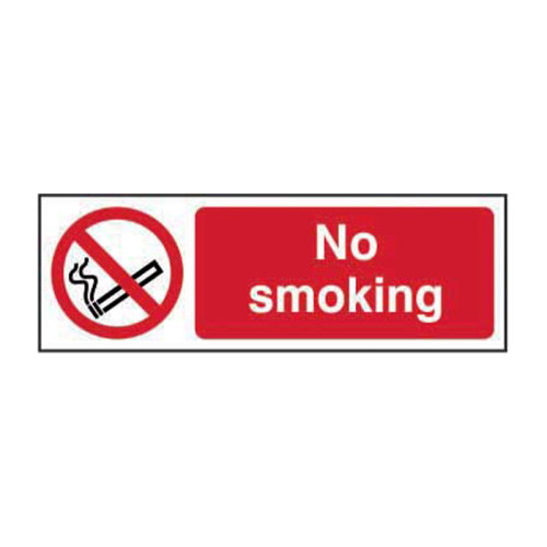 Anti-slip floor pictogram: “No Smoking”