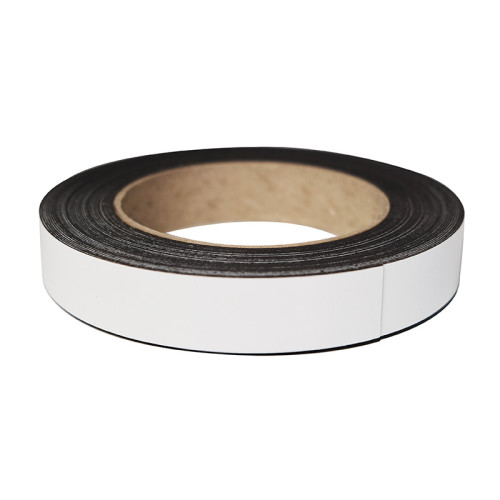 1.5 in. x 50' Roll Medium Dry Erase White Magnet