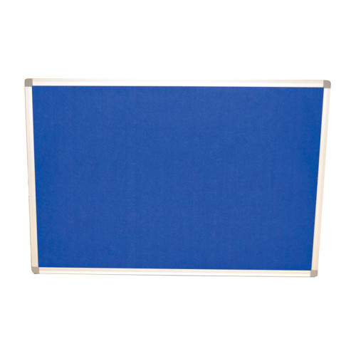 Centurion - Blue Pinboard, Silver Anodised Frame (900mm x 600mm)