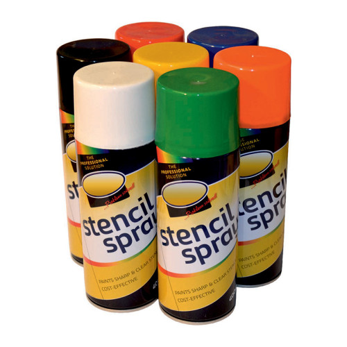 Centurion Industrial Stencil Spray 400ml Aerosol White DGN   14642 