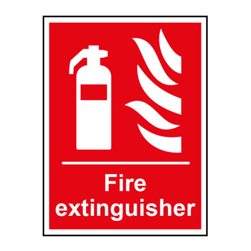 Centurion - Fire extinguisher - 1.2mm Recyclable PP (150 x 200mm)