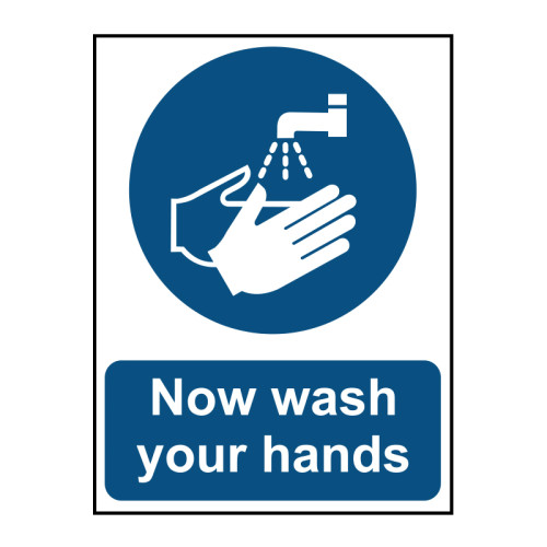 Centurion - Now wash your hands - SAV (150 x 200mm)