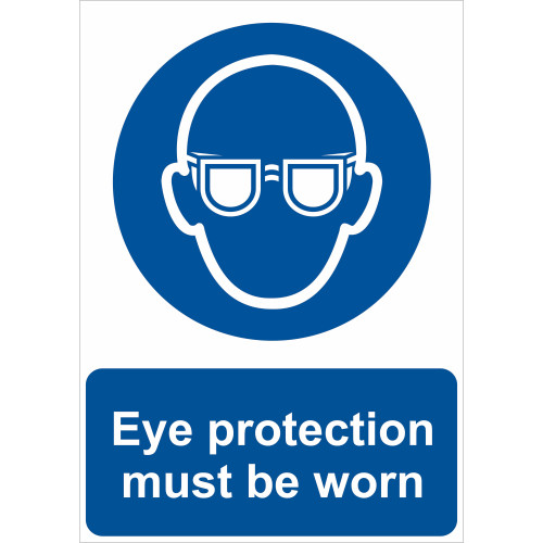 Centurion - Eye protection must be worn in this area - SAV (420 x 297mm)