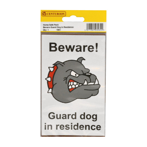 Beware guard hot sale dog