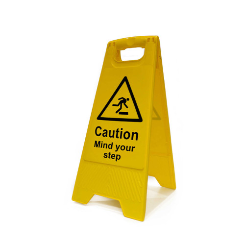 Centurion - 'Caution Mind Your Step', Heavy Duty A Board (620mm x