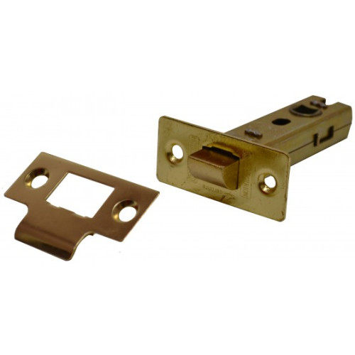 Centurion - Heavy Duty Tubular Latches, Brassed, 63mm, SP326L