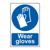 Wear gloves - 1.2mm Recyclable PP (200 x 300mm)