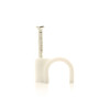 8mm White Cable Clip