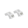 White Rail Bracket Swish Solo Glide (Pack of 2)