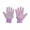 Mulch 'Garden Party' Gardening Gloves Size Medium - 3 Pairs - Pink, Green & Lavender Triple Pack