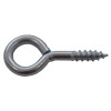 45 x 4.3mm ZP Steel Screw Eyes - Zinc Plated - 45mm x 4.3mm - (Pack of 4)