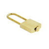 38mm Brass Safety Lockout Padlock with dust cover (each)