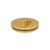 Sink & Bath Plug - Brass - 1 3/4"