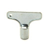 Radiator Key - Zinc T Bar Style x 2 Pack