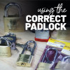 63mm Iron Tri-Circle Padlock