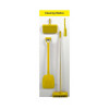 Shadow Board Cleaning Station With Lean Stand, Stocked With Hooks, Style A Yellow, (600mm x 2000mm)