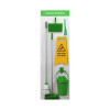 Shadow Board Cleaning Station With Lean Stand, Stocked With Hooks, Style B Green, (600mm x 2000mm)