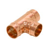 15mm Solder Ring Copper Equal Tee