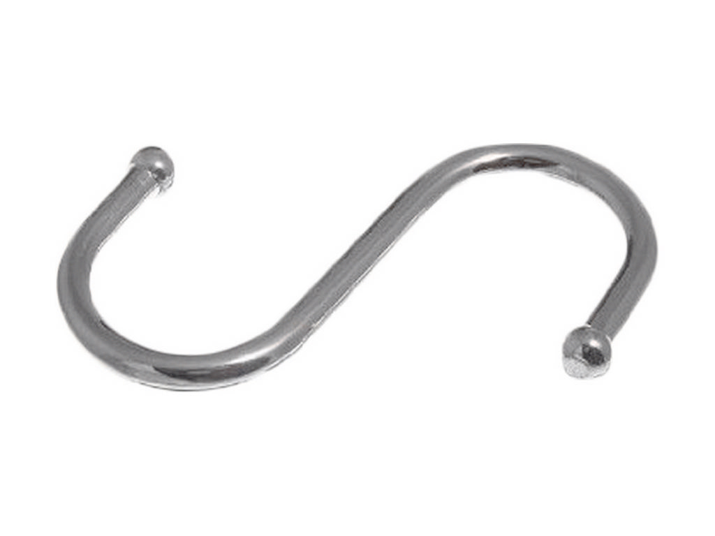 Centurion - Plastic Coated S Hook, 100mm, Silver