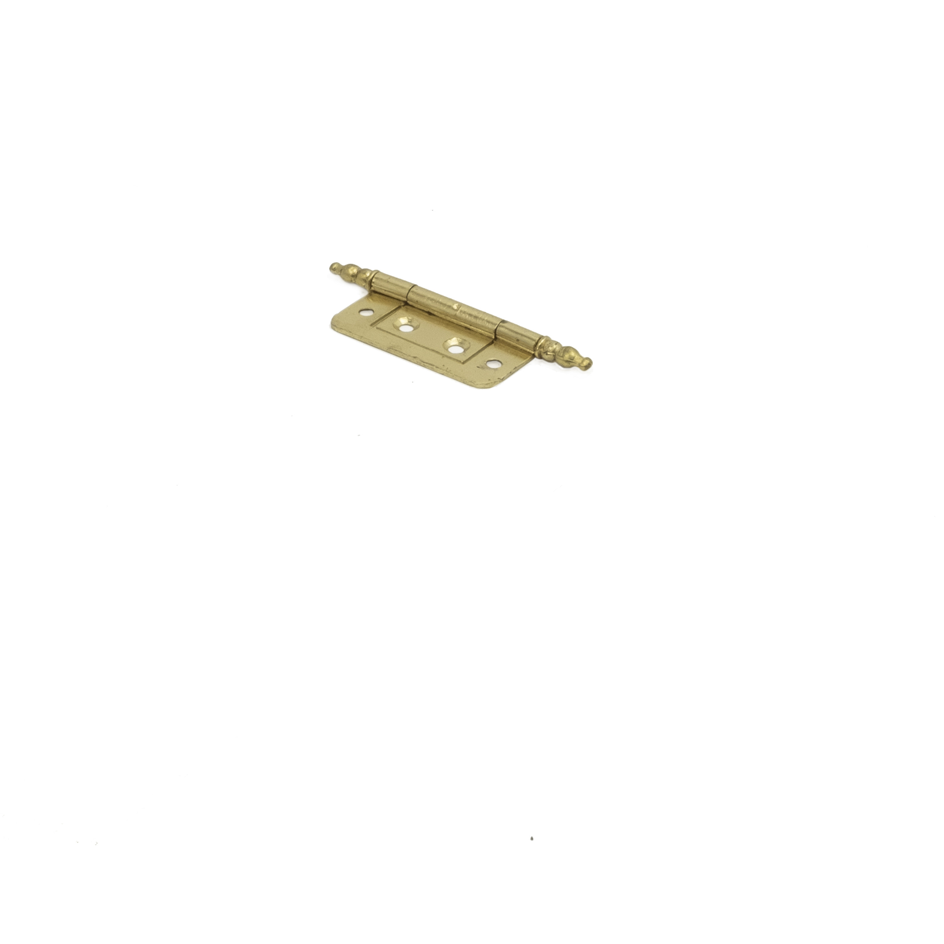 Centurion Finial Steel Flush Hinges Electro Brassed 50mm 2740