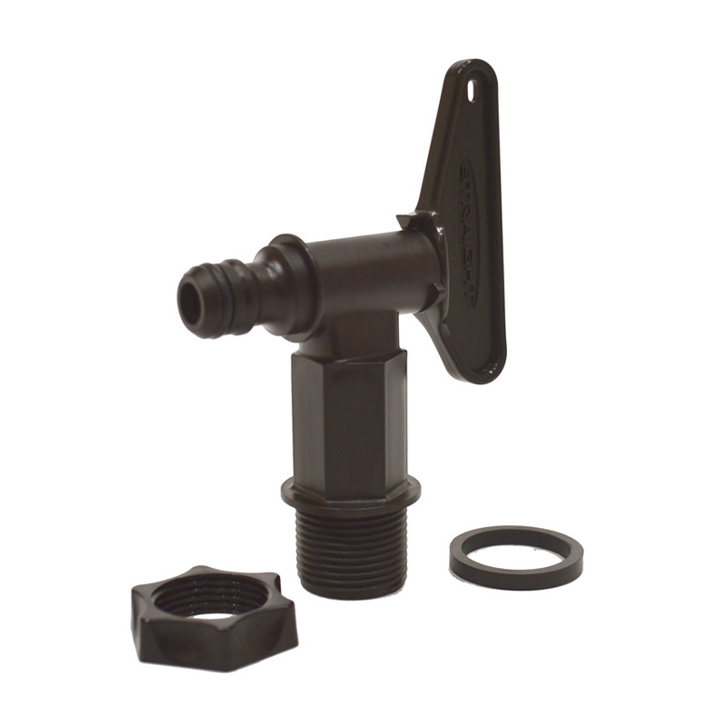 Centurion - Water Butt Tap, Black, 3/4