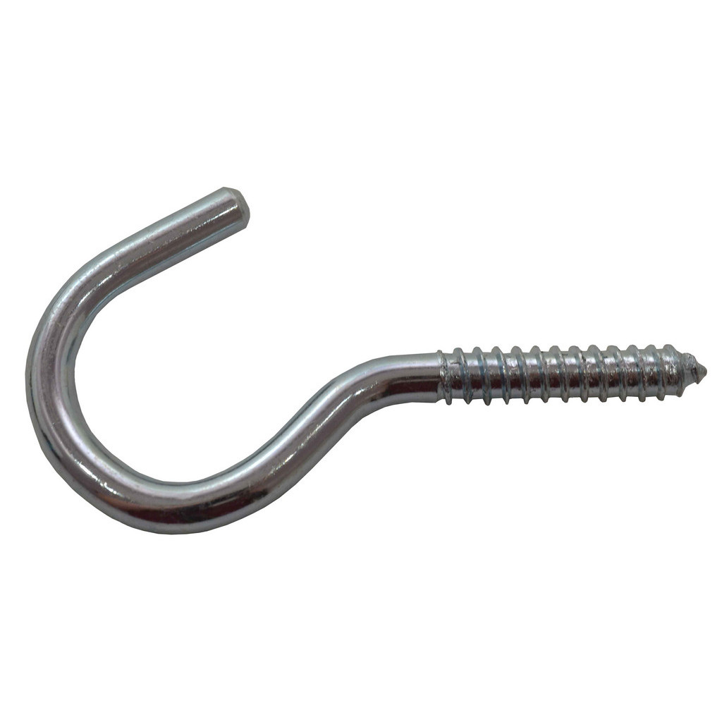 Centurion 100mm X 18mm Zp Steel Screw Hooks He54l