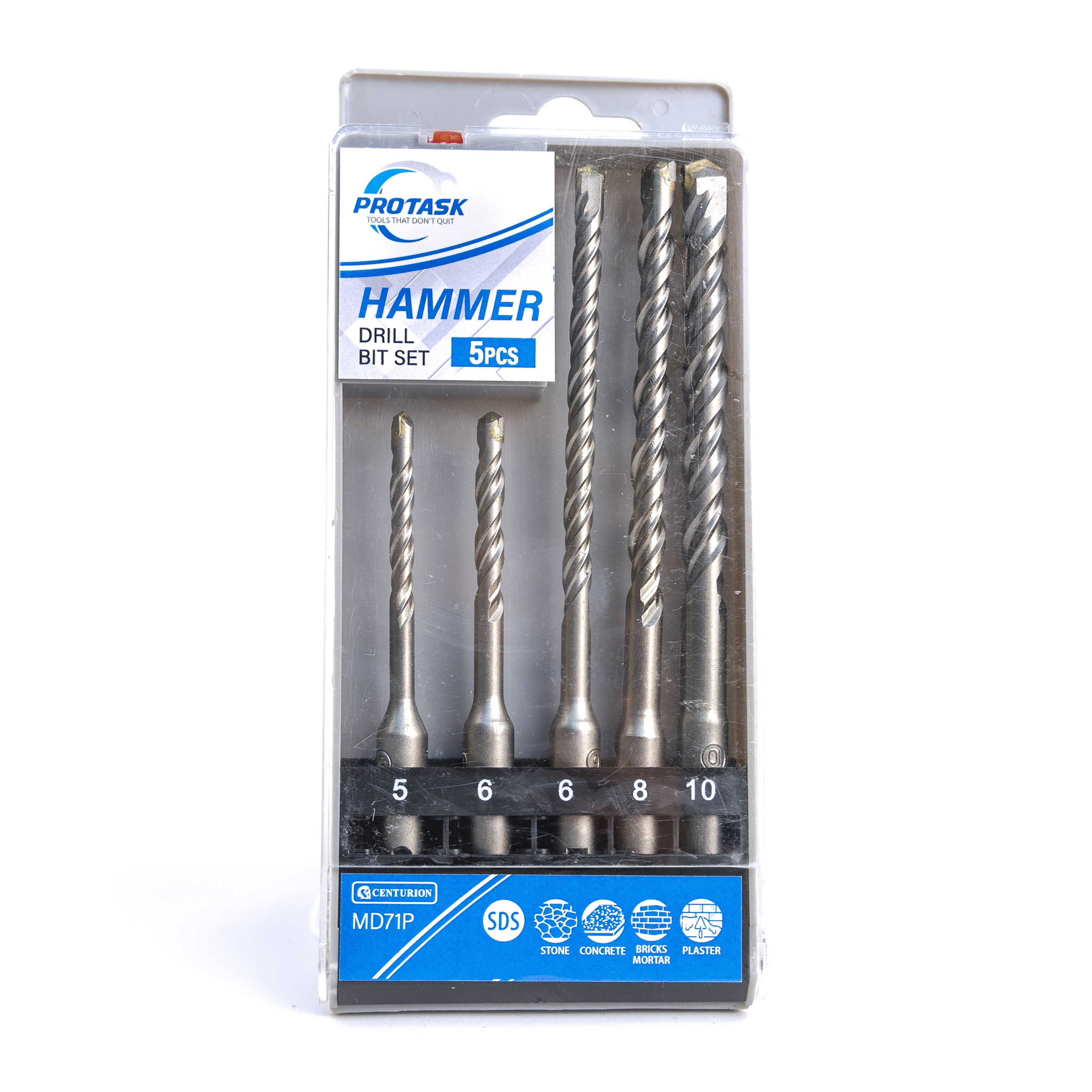 Centurion - SDS 5 piece Hammer Drill set