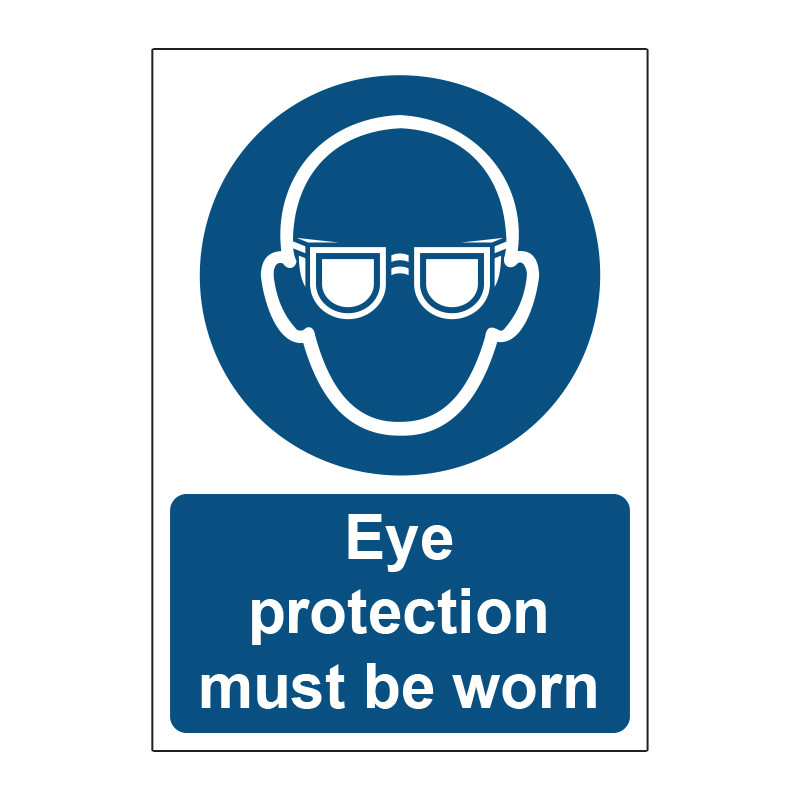 Centurion - Eye protection must be worn - PP (148 x 210mm)